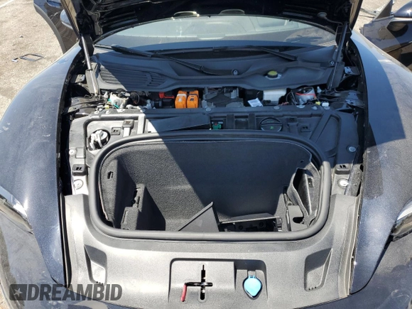 2024 Porsche Taycan 4 with VIN WP0BA2Y16RSA60206, listed as a Copart auction lot 62514854 with 753 mi miles and Salvage title. Bid and sale history available at DreamBid. Image 13.