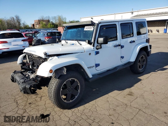 2012 Jeep Wrangler Unlimited Altitude with VIN 1C4HJWEG4CL285314, listed as a Copart auction lot 54494955 with 137,011 mi miles and Salvage title. Bid and sale history available at DreamBid. Image 1.