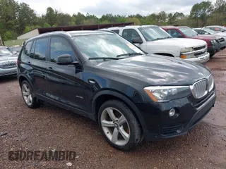 2017 BMW X3 sDrive28i with VIN 5UXWZ7C32H0X43350, listed as a IAAI auction lot 41907503 with 68,506 mi miles. Bid and sale history available at carsss.com. Image 1.