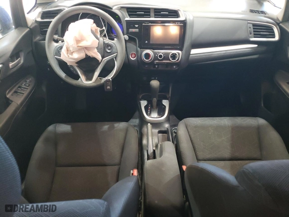 2015 Honda Fit EX-L with VIN 3HGGK5H8XFM722549, listed as a Copart auction lot 50496485 with 43,675 mi miles and Salvage Title. Bid and sale history available at carsss.com. Image 8.
