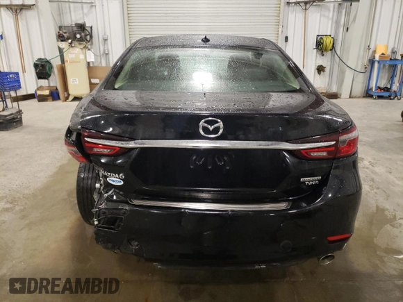 2021 Mazda 6 Grand Touring with VIN JM1GL1TY2M1615811, listed as a Copart auction lot 51501685 with 38,840 mi miles and Salvage Title. Bid and sale history available at carsss.com. Image 6.