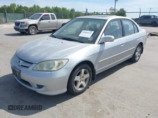 2004 Honda Civic EX with VIN 2HGES26754H527762, listed as a IAAI auction lot 42080420 with 195,060 mi miles and . Bid and sale history available at DreamBid. Image 2.
