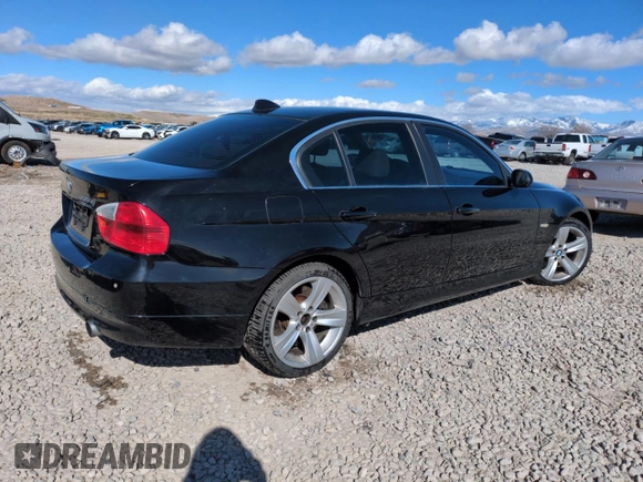 2008 BMW 3 Series 335xi with VIN WBAVD53538A009258, listed as a Copart auction lot 46369055 with 167,497 mi miles and Salvage Title. Bid and sale history available at carsss.com. Image 3.