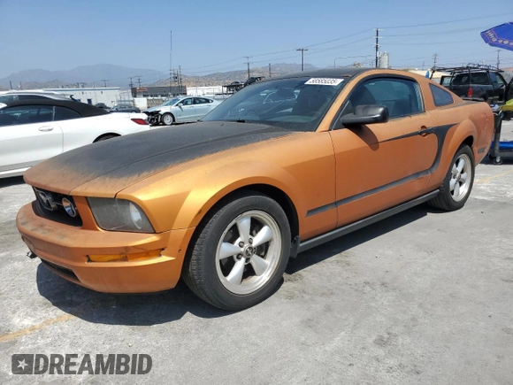 2007 Ford Mustang Deluxe z VIN 1ZVHT80N275227754, wystawiony jako Copart lot #58585035 z przebiegiem 160 466 mil mil oraz Nie do naprawy • Non repairable. Historia ofert i sprzedaży dostępna na DreamBid. Obrazek 1.