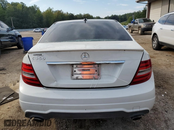 2012 Mercedes-Benz C 350 Sport with VIN WDDGF5HB5CR202063, listed as a Copart auction lot 71667944 with 138,507 mi miles and Salvage Title. Bid and sale history available at DreamBid. Image 6.
