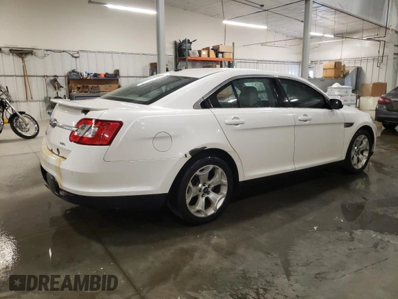 2011 Ford Taurus SEL with VIN 1FAHP2EW7BG175465, listed as a Copart auction lot 54429085 with 202,450 mi miles and Salvage Title. Bid and sale history available at carsss.com. Image 3.