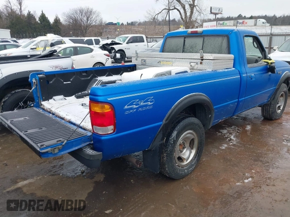 1998 Ford Ranger with VIN 1FTZR11X3WTA17249, listed as a IAAI auction lot 41573042 with 165,188 mi miles and . Bid and sale history available at DreamBid. Image 4.