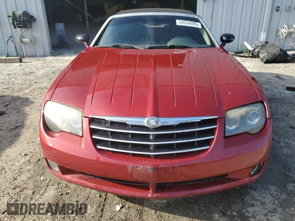 2005 Chrysler Crossfire Limited with VIN 1C3AN65L05X036107, listed as a Copart auction lot 54054095 with 155,782 mi miles and Salvage Title. Bid and sale history available at DreamBid. Image 5.