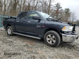 2018 Ram 1500 Big Horn with VIN 1C6RR7LT7JS289323, listed as a Copart auction lot 52647004 with Not provided miles and Salvage title. Bid and sale history available at DreamBid. Image 4.