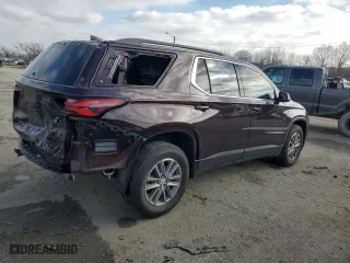 2023 Chevrolet Traverse LT Cloth with VIN 1GNERGKW7PJ244312, listed as a Copart auction lot 85791024 with 29,754 mi miles and Salvage Title. Bid and sale history available at carsss.com. Image 3.