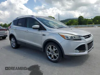 2015 Ford Escape Titanium with VIN 1FMCU0JXXFUB92120, listed as a Copart auction lot 56187405 with 120,265 mi miles and Clean Title. Bid and sale history available at DreamBid. Image 4.