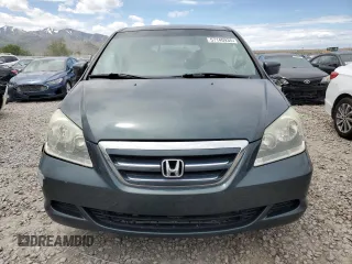 2006 Honda Odyssey EX-L z VIN 5FNRL38786B014188, wystawiony jako Copart lot #57140935 z przebiegiem Nie podano mil oraz Szkoda całkowita • Salvage title. Historia ofert i sprzedaży dostępna na DreamBid. Obrazek 5.