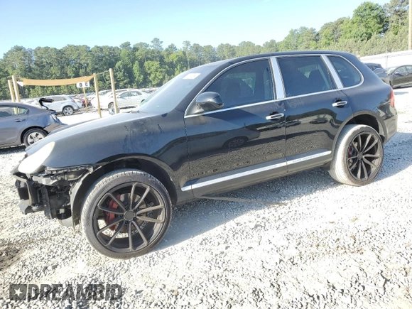 2006 Porsche Cayenne S with VIN WP1AB29PX6LA66653, listed as a Copart auction lot 57028264 with 151,908 mi miles and Salvage title. Bid and sale history available at DreamBid. Image 1.