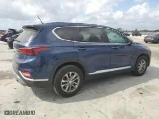 2019 Hyundai Santa Fe SE with VIN 5NMS23AD5KH128369, listed as a Copart auction lot 50727625 with 59,025 mi miles and Salvage Title. Bid and sale history available at carsss.com. Image 3.