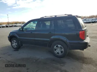 2003 Honda Pilot EX with VIN 2HKYF18463H605646, listed as a Copart auction lot 84738854 with 233,964 mi miles and Salvage Title. Bid and sale history available at DreamBid. Image 2.