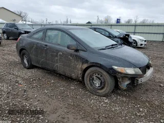 2009 Honda Civic Cpe LX with VIN 2HGFG12659H541892, listed as a Copart auction lot 52978235 with 73,151 mi miles and Salvage Title. Bid and sale history available at carsss.com. Image 4.