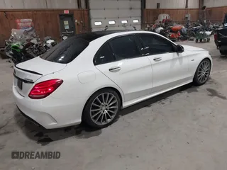 2016 Mercedes-Benz C 450 AMG with VIN 55SWF6EB5GU112843, listed as a IAAI auction lot 41857657 with 114,594 mi miles and . Bid and sale history available at carsss.com. Image 4.