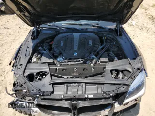 2019 BMW 6 Series 650i with VIN WBA6D4C54KGA01093, listed as a Copart auction lot 61496984 with 23,951 mi miles and Salvage Title. Bid and sale history available at carsss.com. Image 12.