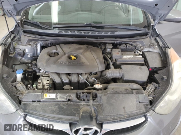 2013 Hyundai Elantra GLS z VIN 5NPDH4AE5DH362524, wystawiony jako Copart lot #52361585 z przebiegiem 124 909 mil mil oraz Szkoda całkowita • Salvage title. Historia ofert i sprzedaży dostępna na DreamBid. Obrazek 13.