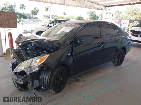 2022 Mitsubishi Mirage ES z VIN ML32FUFJXNHF02026, wystawiony jako IAAI lot #40690424 z przebiegiem 50 638 mil mil oraz . Historia ofert i sprzedaży dostępna na DreamBid. Obrazek 18.