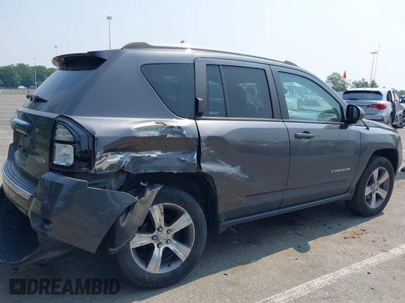 2017 Jeep Compass Latitude with VIN 1C4NJDEB4HD114026, listed as a IAAI auction lot 42449519 with 97,877 mi miles and . Bid and sale history available at DreamBid. Image 6.