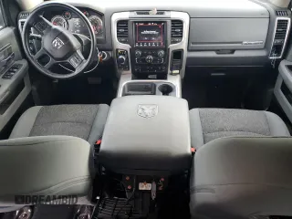 2018 Ram 1500 Big Horn with VIN 1C6RR7LT7JS281562, listed as a Copart auction lot 57679885 with 119,213 mi miles and Salvage title. Bid and sale history available at DreamBid. Image 8.