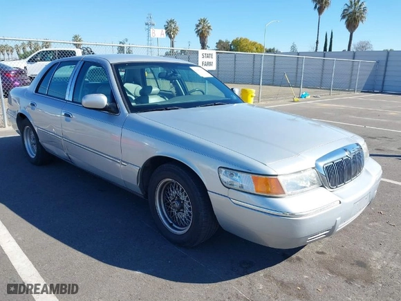 2001 Mercury Grand Marquis LS with VIN 2MEFM75W61X651798, listed as a IAAI auction lot 41867873 with 192,193 mi miles. Bid and sale history available at carsss.com. Image 1.