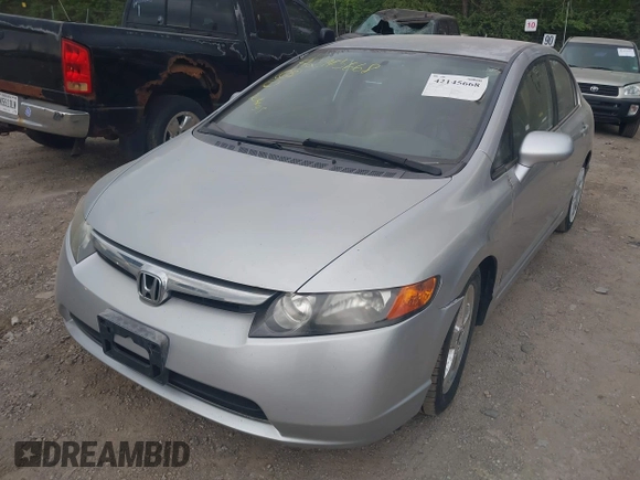 2006 Honda Civic LX with VIN 1HGFA16516L116560, listed as a IAAI auction lot 42145668 with Not Provided miles and . Bid and sale history available at DreamBid. Image 6.