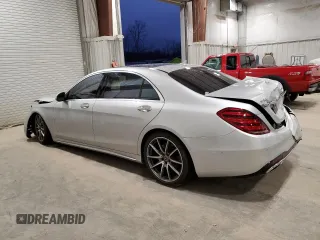 2020 Mercedes-Benz S S 560 with VIN WDDUG8GB8LA515559, listed as a Copart auction lot 81777104 with Not Provided miles and Salvage Title. Bid and sale history available at carsss.com. Image 2.
