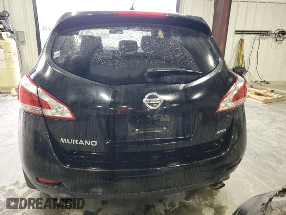 2013 Nissan Murano SV with VIN JN8AZ1MW5DW304060, listed as a Copart auction lot 55340715 with 119,532 mi miles and Salvage title. Bid and sale history available at DreamBid. Image 6.