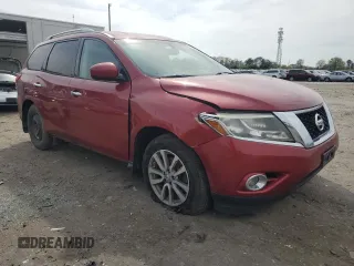 2015 Nissan Pathfinder SL with VIN 5N1AR2MM5FC630618, listed as a Copart auction lot 52698925 with 196,257 mi miles and Salvage Title. Bid and sale history available at carsss.com. Image 4.