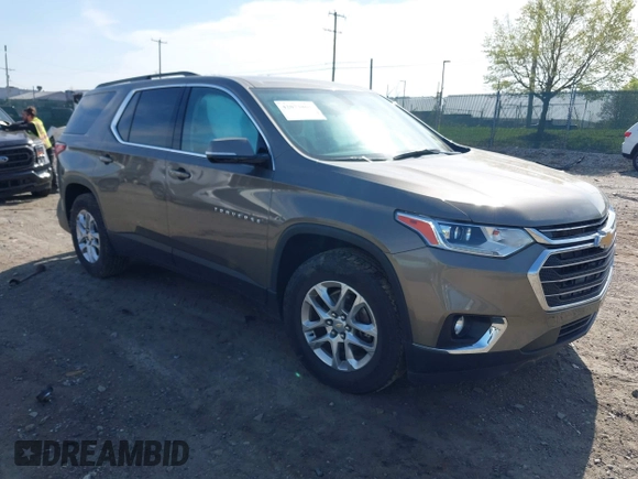2020 Chevrolet Traverse LT Cloth with VIN 1GNERGKW0LJ127696, listed as a IAAI auction lot 42073805 with 60,075 mi miles and . Bid and sale history available at DreamBid. Image 1.