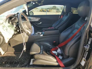 2018 Mercedes-Benz C 43 AMG with VIN WDDWJ6EB4JF686553, listed as a Copart auction lot 80314494 with 101,129 mi miles and Salvage Title. Bid and sale history available at DreamBid. Image 7.