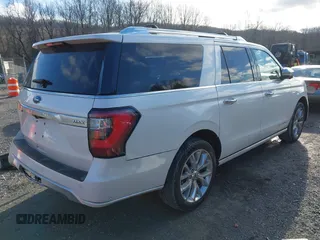 2019 Ford Expedition Max Platinum with VIN 1FMJK1MTXKEA53377, listed as a IAAI auction lot 41581972 with 68,022 mi miles and . Bid and sale history available at DreamBid. Image 4.