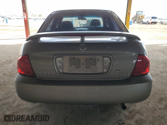 2005 Nissan Sentra 1.8 with VIN 3N1CB51D25L584002, listed as a Copart auction lot 81814474 with Not Provided miles and Salvage Title. Bid and sale history available at DreamBid. Image 6.