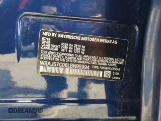 2020 BMW 5 Series M550i xDrive z VIN WBAJS7C06LBN95994, wystawiony jako Copart lot #47009075 z przebiegiem Nie podano mil oraz Szkoda całkowita • Salvage title. Historia ofert i sprzedaży dostępna na DreamBid. Obrazek 14.