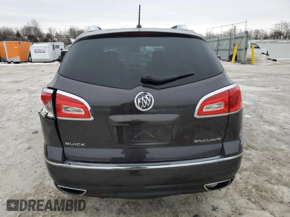2014 Buick Enclave Convenience with VIN 5GAKRAKD7EJ172775, listed as a Copart auction lot 42168875 with 144,763 mi miles and Salvage Title. Bid and sale history available at carsss.com. Image 6.