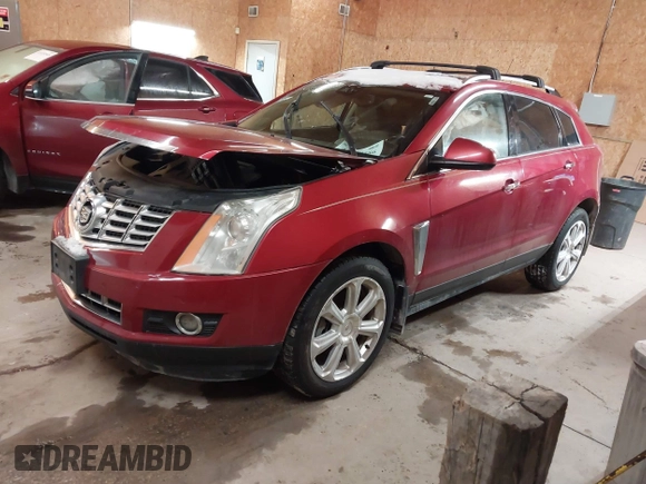 2015 Cadillac SRX Premium Collection with VIN 3GYFNGE34FS629506, listed as a IAAI auction lot 41380586 with 186,672 mi miles. Bid and sale history available at carsss.com. Image 17.