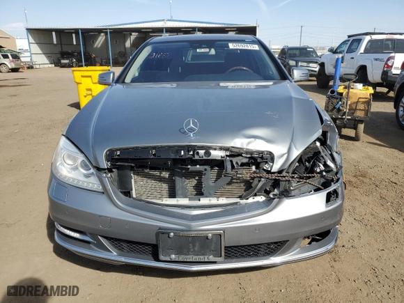 2011 Mercedes-Benz S-Class S 550 with VIN WDDNG8GB5BA361783, listed as a Copart auction lot 52692815 with 112,671 mi miles and Salvage Title. Bid and sale history available at carsss.com. Image 5.