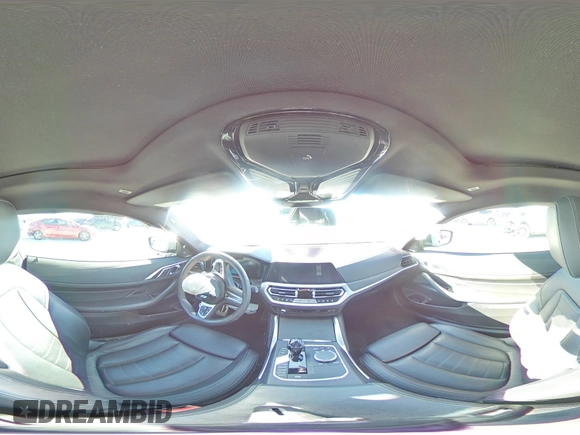 2021 BMW 4 Series M440i xDrive with VIN WBA13AR00MCF42708, listed as a Copart auction lot 85900144 with Not Provided miles and Salvage Title. Bid and sale history available at DreamBid. Image 13.