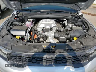 2024 Dodge Durango SRT Hellcat Premium z VIN 1C4SDJH93RC143655, wystawiony jako Copart lot #74523894 z przebiegiem 520 mil mil oraz Szkoda całkowita • Salvage title. Historia ofert i sprzedaży dostępna na DreamBid. Obrazek 12.