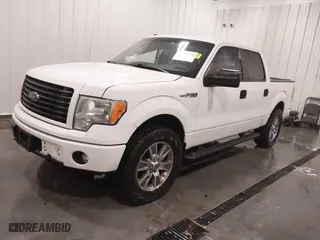 2014 Ford F-150 XL with VIN 1FTFW1EF0EKF61578, listed as a IAAI auction lot 41448150 with 116,012 mi miles. Bid and sale history available at carsss.com. Image 19.
