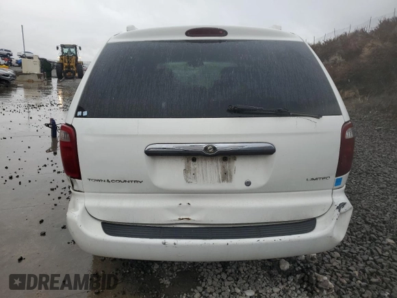 2002 Chrysler Town & Country Limited with VIN 2C8GP64L22R606053, listed as a Copart auction lot 44357905 with Not Provided miles and Salvage Title. Bid and sale history available at carsss.com. Image 6.