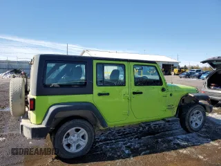 2016 Jeep Wrangler Unlimited Sport RHD with VIN 1C4BJWKG0GL321550, listed as a Copart auction lot 47877395 with 179,573 mi miles and Salvage title. Bid and sale history available at DreamBid. Image 3.