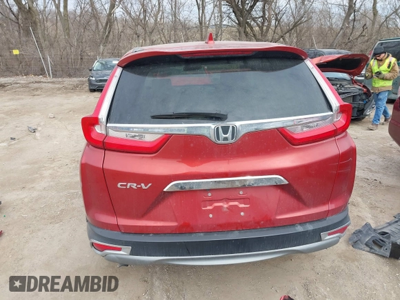 2018 Honda CR-V EX with VIN 2HKRW1H52JH523178, listed as a IAAI auction lot 41699500 with 81,377 mi miles and . Bid and sale history available at carsss.com. Image 16.
