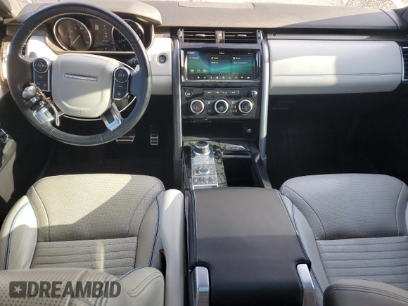 2017 Land Rover Discovery HSE Luxury with VIN SALRHBBV6HA046483, listed as a Copart auction lot 51866655 with 53,511 mi miles and Salvage Title. Bid and sale history available at carsss.com. Image 8.