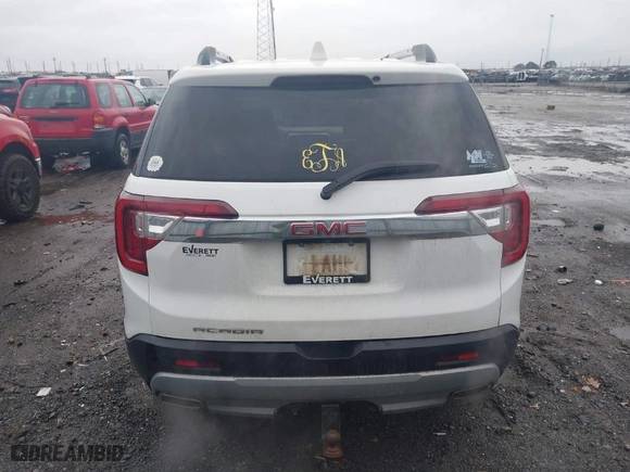 2022 GMC Acadia SLT with VIN 1GKKNMLS5NZ115800, listed as a IAAI auction lot 41125579 with 74,575 mi miles. Bid and sale history available at carsss.com. Image 16.