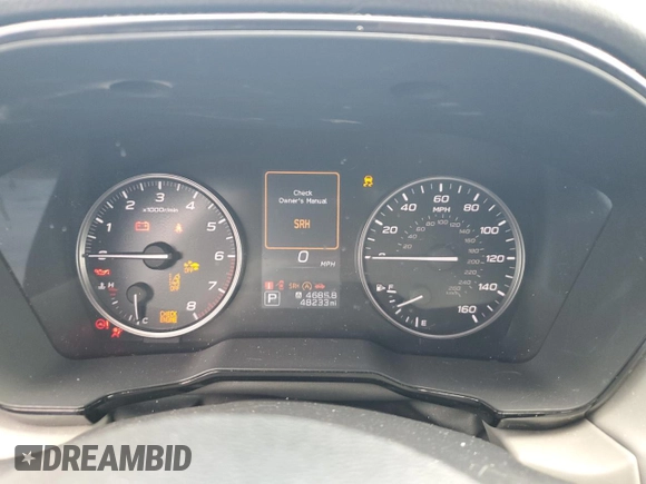 2021 Subaru Outback Premium with VIN 4S4BTAFC5M3101218, listed as a Copart auction lot 58710095 with 48,700 mi miles and Salvage title. Bid and sale history available at DreamBid. Image 9.