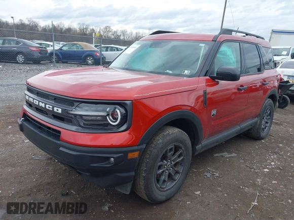 2024 Ford Bronco Sport Big Bend z VIN 3FMCR9B66RRE05409, wystawiony jako IAAI lot #41960846 z przebiegiem 20 159 mil mil oraz . Historia ofert i sprzedaży dostępna na DreamBid. Obrazek 17.