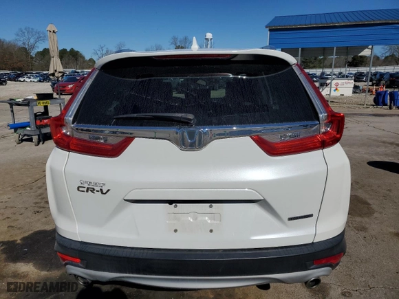 2019 Honda CR-V Touring with VIN 7FARW1H92KE013680, listed as a Copart auction lot 46836465 with 64,377 mi miles and Salvage Title. Bid and sale history available at carsss.com. Image 6.